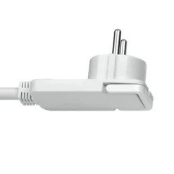 Comfort-Line Plus Steckdosenleiste weissmit Flachstecker 4-fach 2m H05VV-F3G1.5