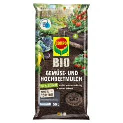 Compo BIO Gemüse- und Hochbeetmulch 50 L
