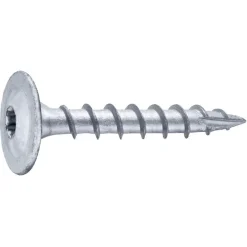 Connex Pfostenschrauben vz 8,0 x 50 mm mit angepresster Schreibe inkl Bit TX40