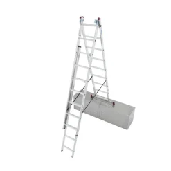 CORDA Vielzweck Leiter Treppe 3x9Sprossen