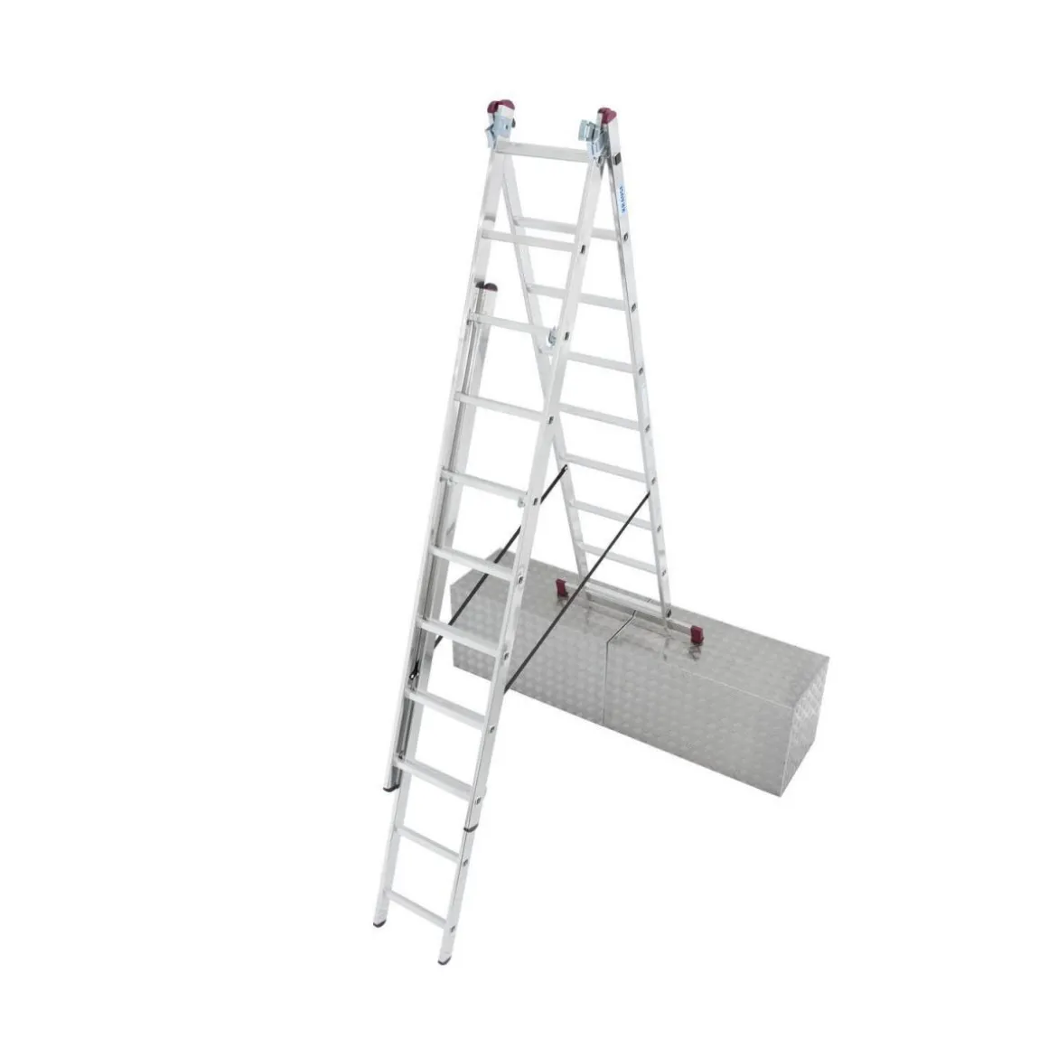 CORDA Vielzweck Leiter Treppe 3x9Sprossen