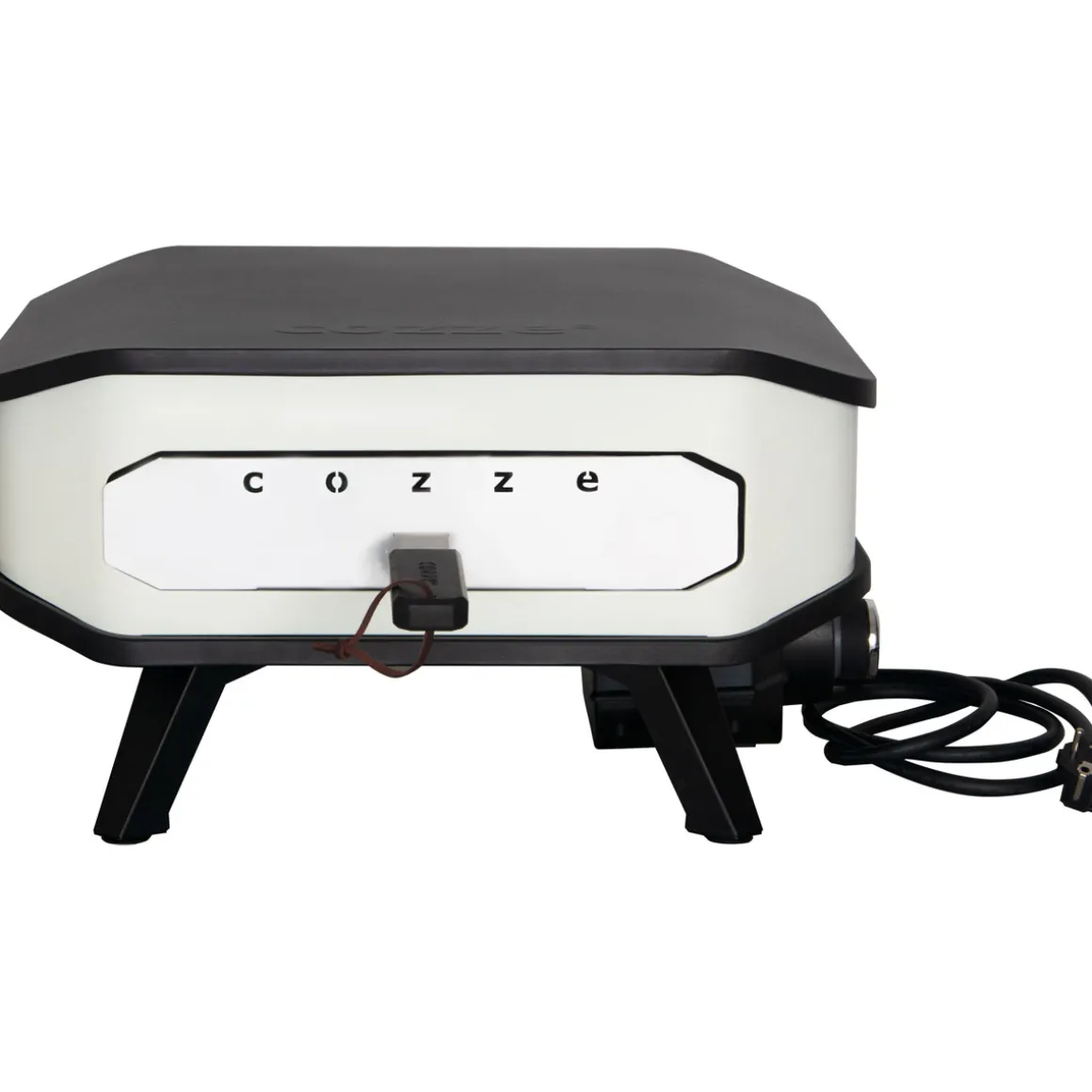 Cozze 13" Pizzaofen Elektro 230V m/Tuerund Pizzastein. 2200W.