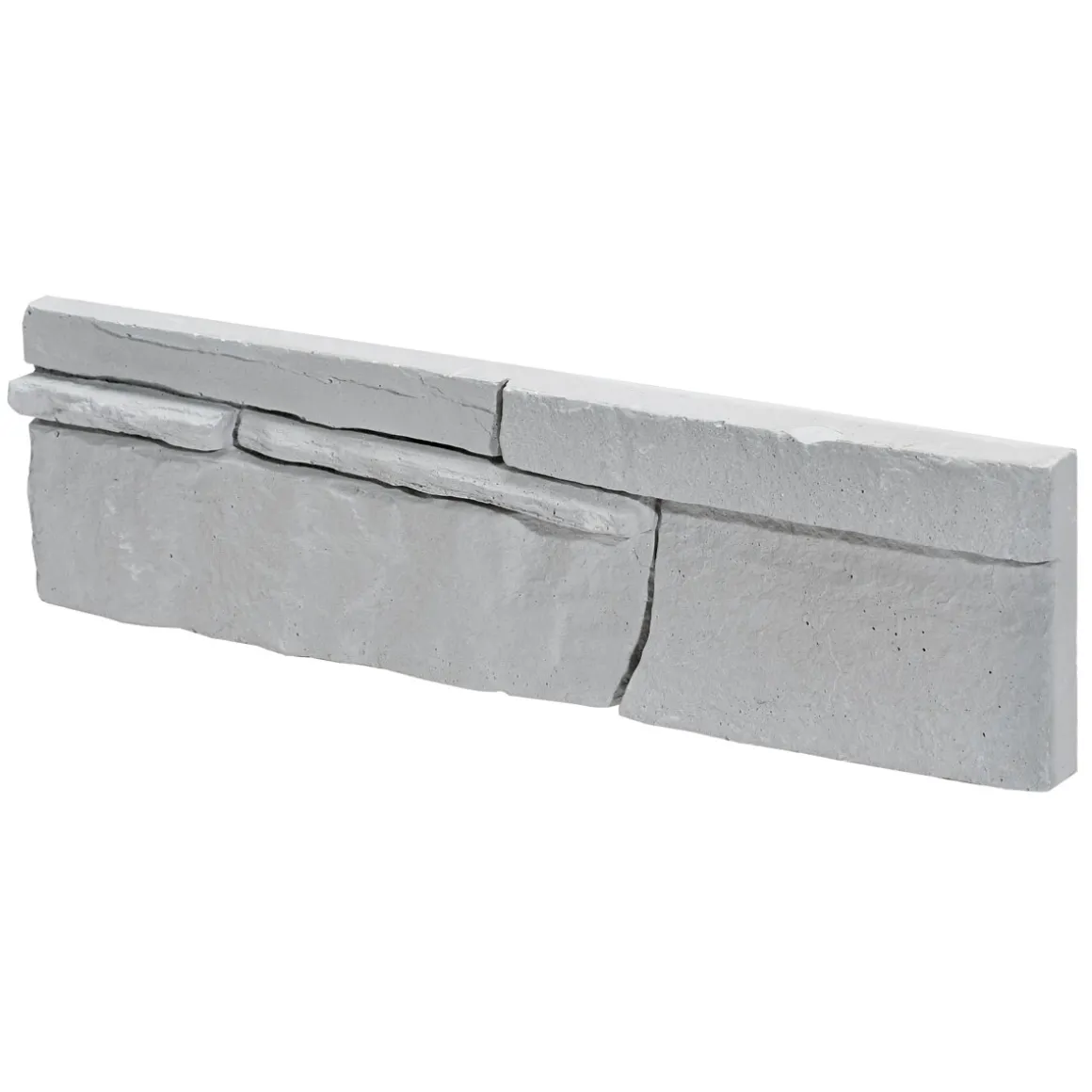 Dekorfliese Trento-1 200/340 x 93 x 12-24 mm grau