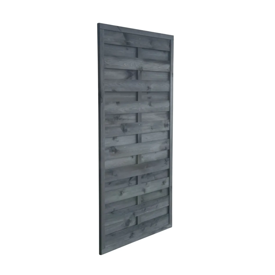 Dichtzaum 90 x 180 cm glatt Kiefer dunkel- grau gebeizt