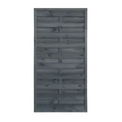 Dichtzaum 90 x 180 cm glatt Kiefer dunkel- grau gebeizt