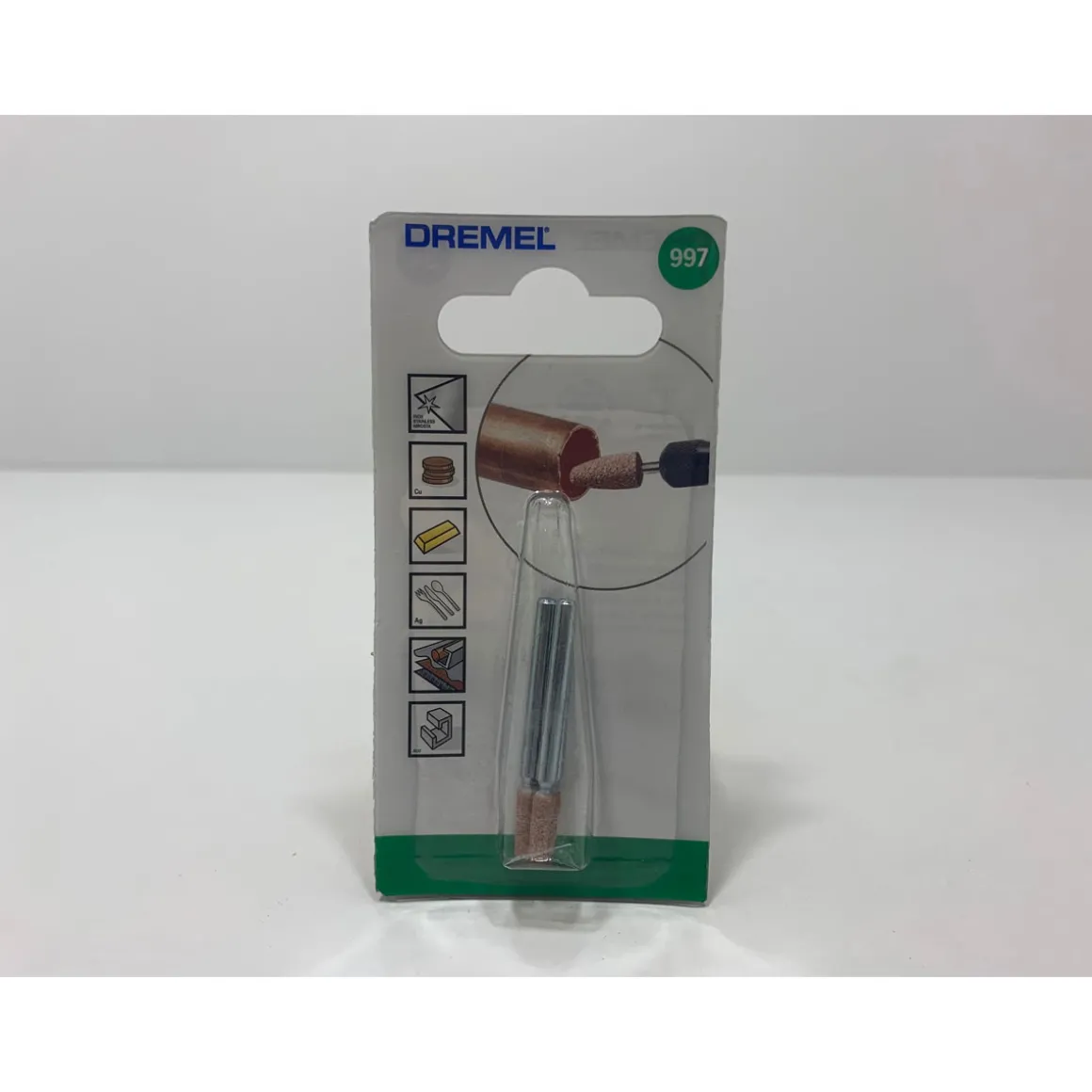 DremelAluminiumoxid-Schleifstein Durchmesser 3,4 mm