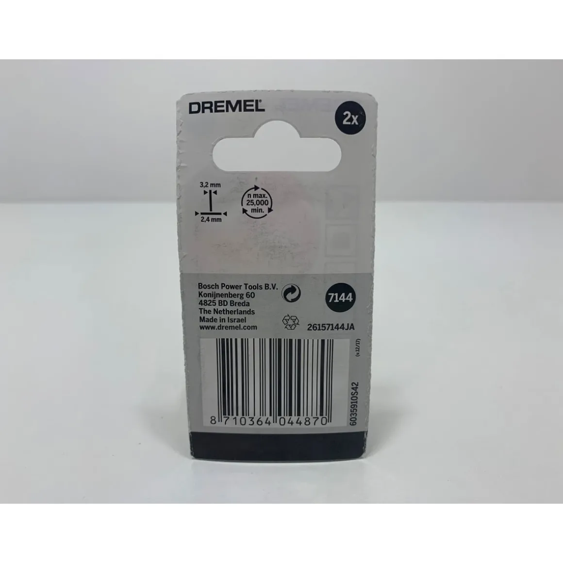 DremelDiamantbestückte Fräser Durchmesser 2,4 mm