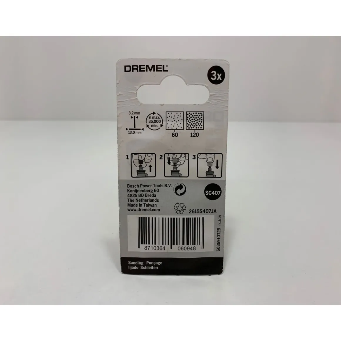 DremelEZ Speedclic SC407 Aufspanndorn 13,0 mm