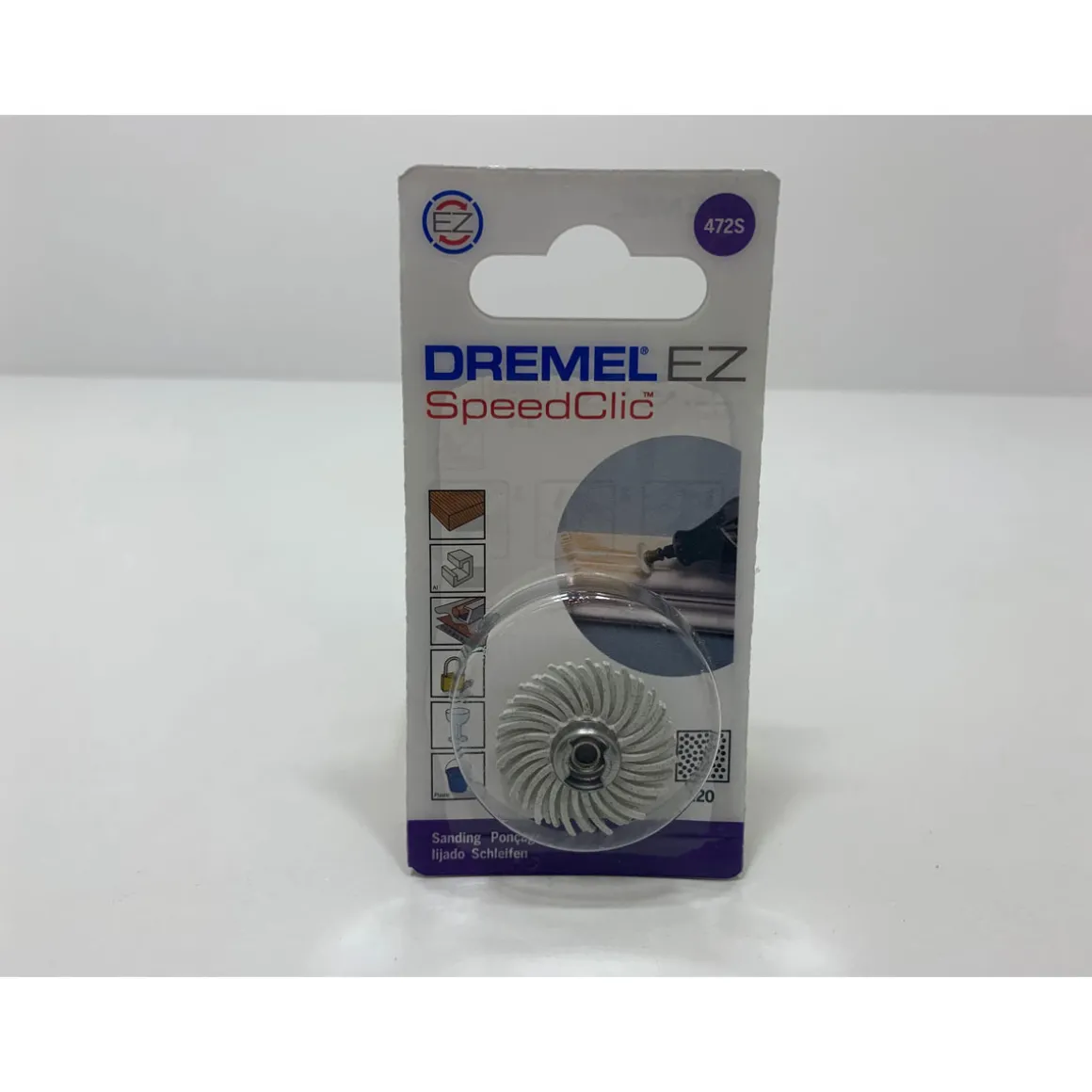 DremelFeinschleifbürsten 472S grob 120 Körnung