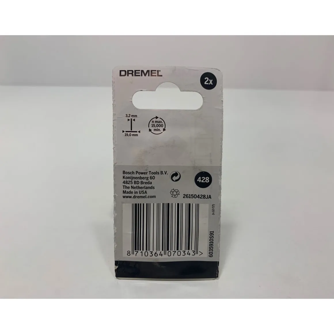 DremelStahl-Drahtbürste Durchmesser 19,0 mm 2 Stück