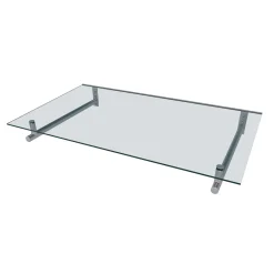 DURABIL Edelstahl Vordach HD 140140x80x19,5 cm