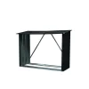 Durabil Metall-Kaminholzregal 217 x 155 x 89 cm grau