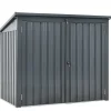 Durabil Metall-Mülltonnenbox Klassik für 2 x 240 L