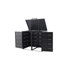 DurabilMetall-Mülltonnenbox Design für 2 x 240l