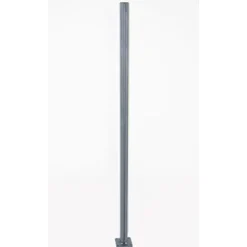 Durabil Universalpfosten für Glaswindschutz Aluminium