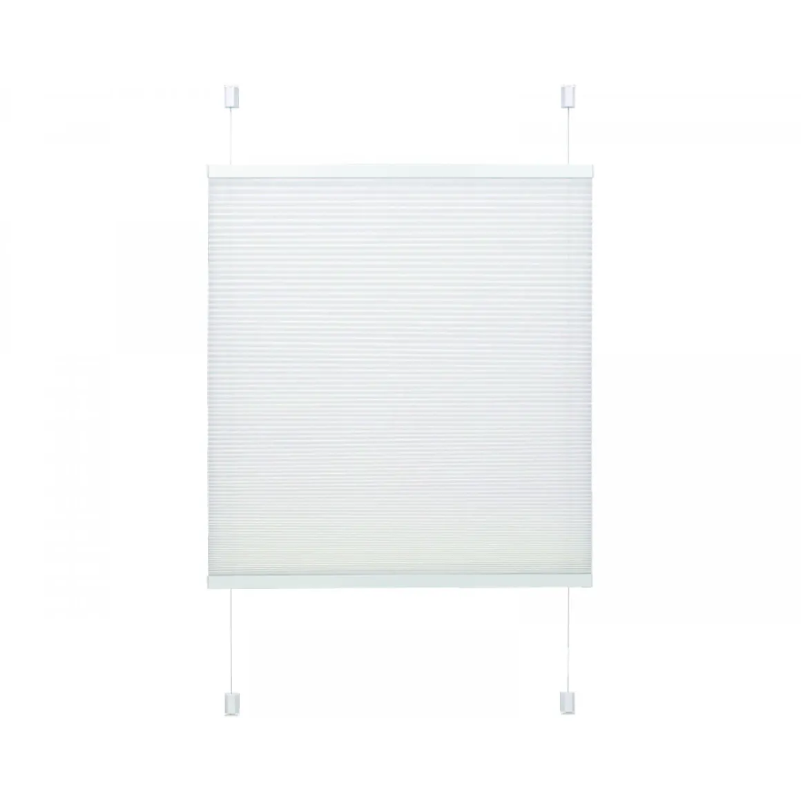 EasyFix Plissee 2 Bedienschienen80x130 weiß