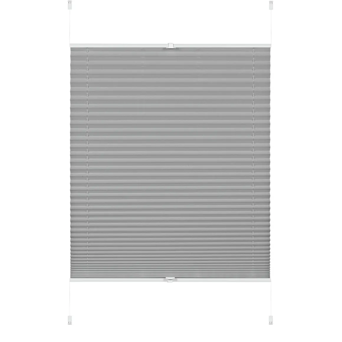 EasyFix Plissee Greta 70x130cm steingrau