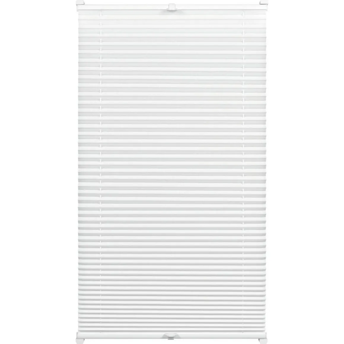 Easy-Fix Plissee 65x130 weiss2 Bedienschienen