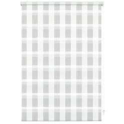 Easyfix Rollo Karo 60x150 cm weiß