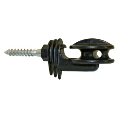 Eckisolator Super Durchmesser 8 mm schwarz 6 Stück