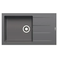 Einbauspuele ATHLOS PLUS 86x50 cm 1B 1DIron grey