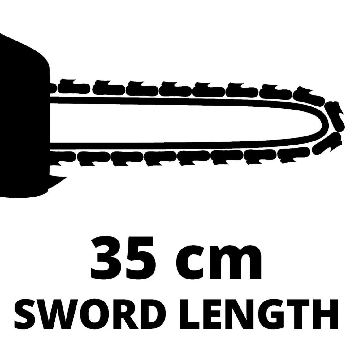 Einhell Akku-Kettensäge GP-LC 36/35 Li-Solo