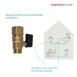 Elex 21 N Thermoflow elektr. Durchlauf-erhitzer 21 KW