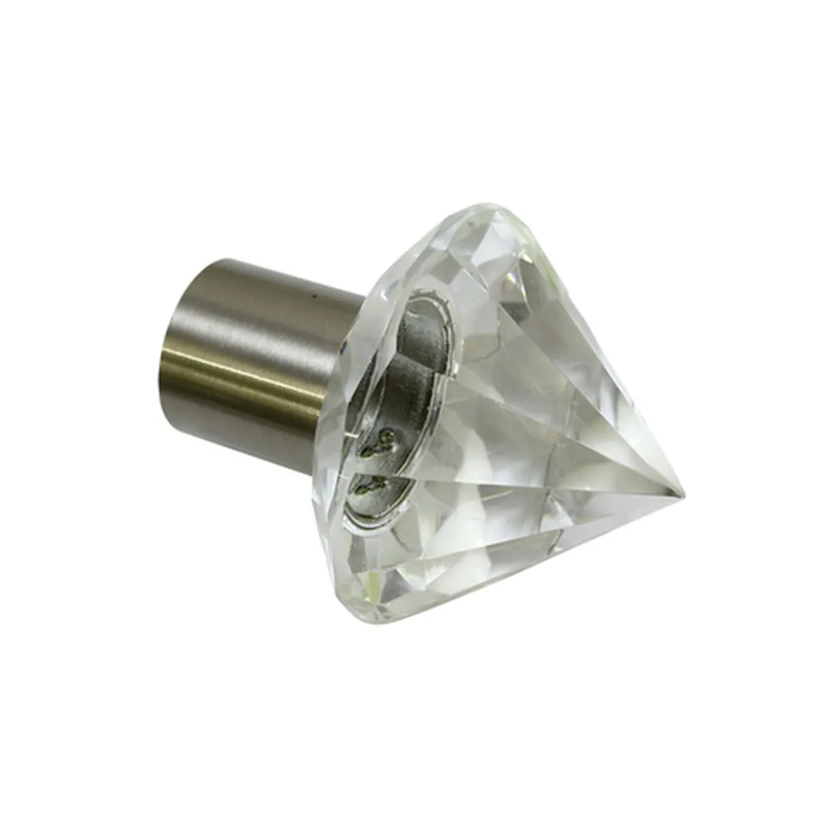 Endknopf Facette Chicago Spitze 20mm.edelst. opt.