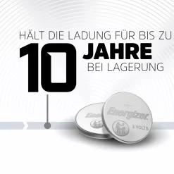 Energizer Knopfzelle „Ultimate“, CR2016, 2 Stück