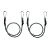 Expanderseil und Karabiner 70 cm, 2 St