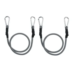 Expanderseil und Karabiner 70 cm, 2 St