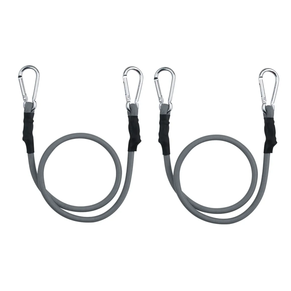 Expanderseil und Karabiner 70 cm, 2 St