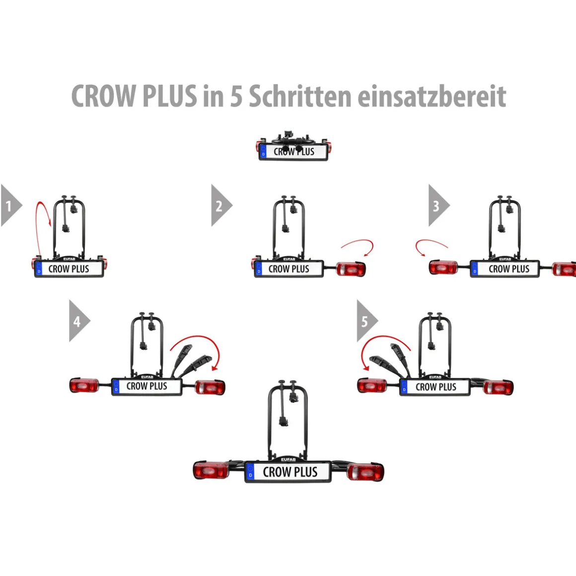 Fahrradträger Crow Plus