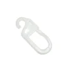 Faltenlegehaken 12 mm roh-weiss