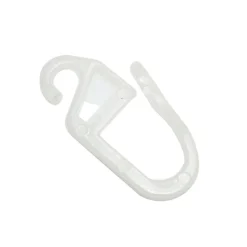 Faltenlegehaken 12 mm roh-weiss