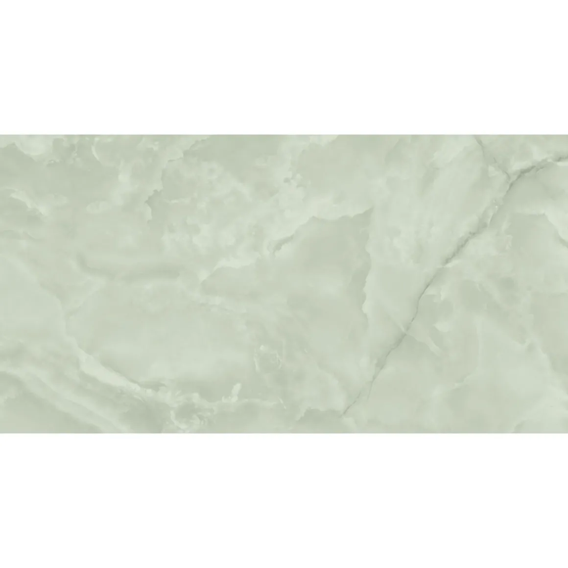Feinsteinzeug Ginza mint poliert 60 x 120 x 0,7 cm