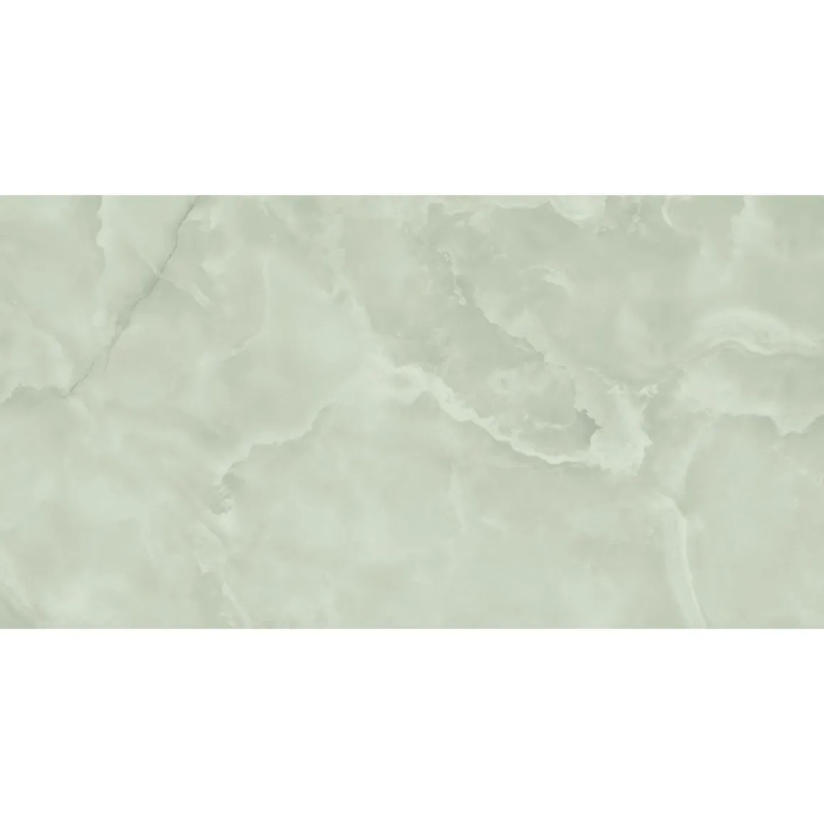 Feinsteinzeug Ginza mint poliert 60 x 120 x 0,7 cm
