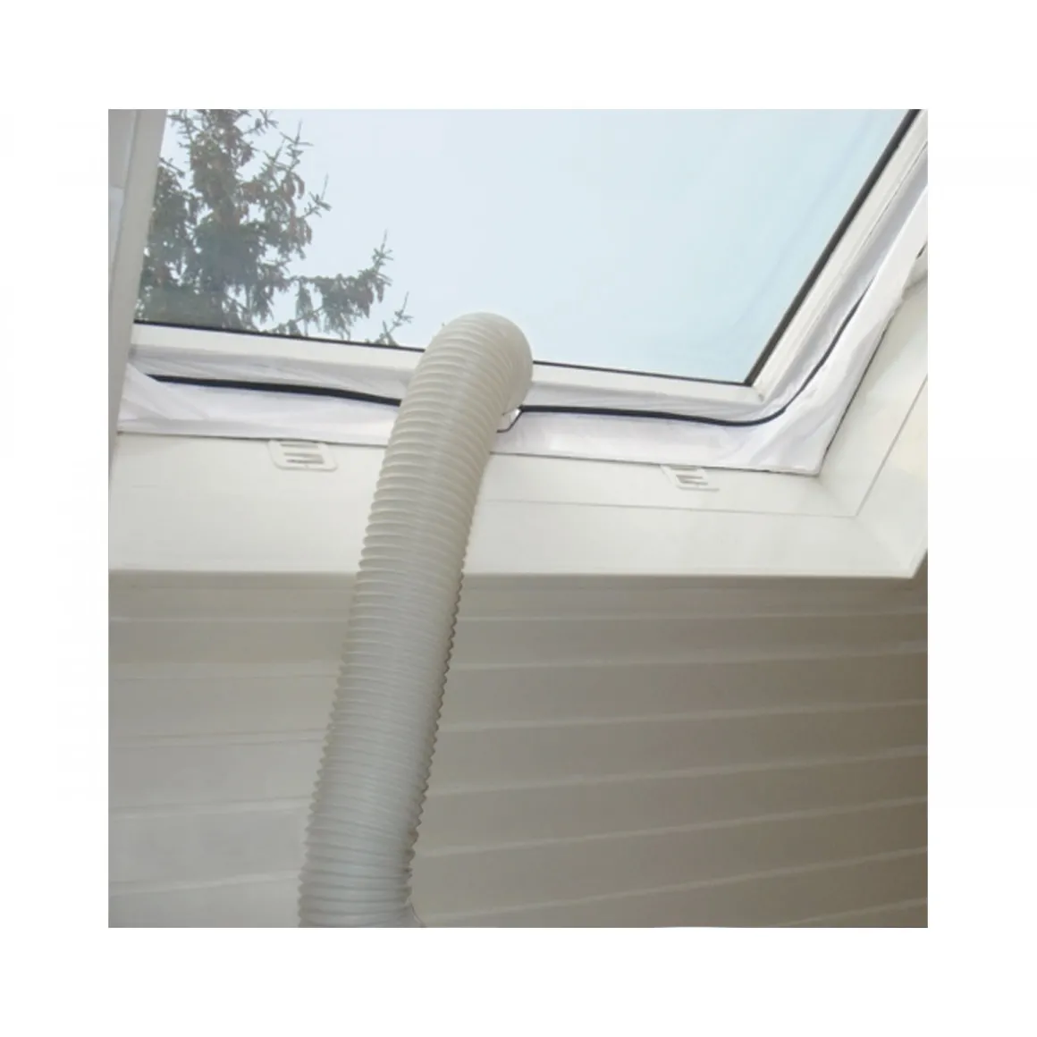 Fensterabdichtung Hot Air Stop weiß