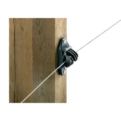 Festzaunisolator Highland schwarz 10 Stück