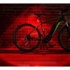Fischer Bikes Akku-Rücklicht Twin mit Bodenbeleuchtung