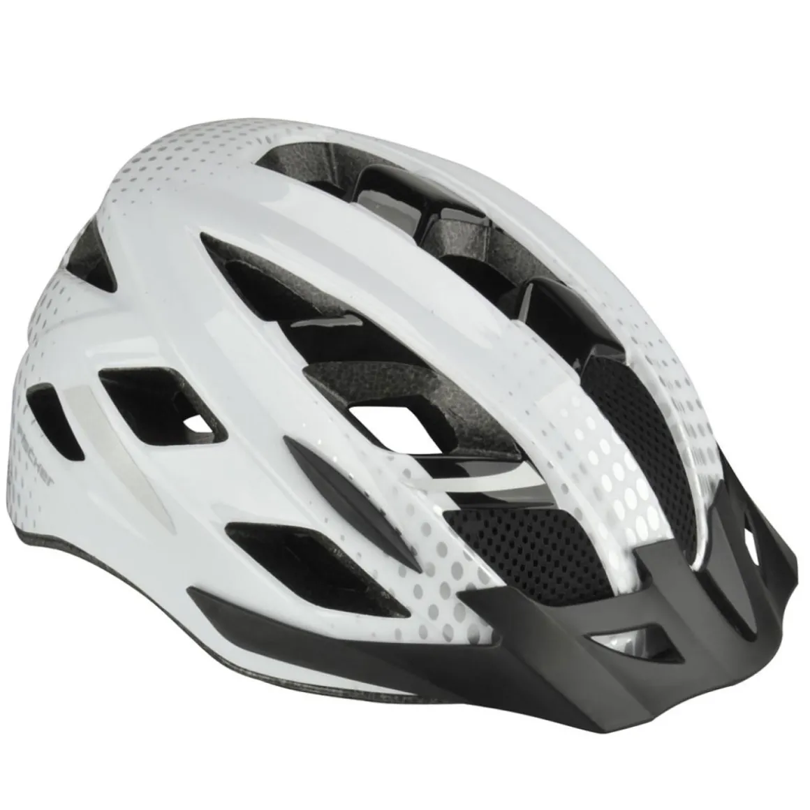 Fischer Bikes Fahrradhelm Urban Lano weiß Größe L/XL