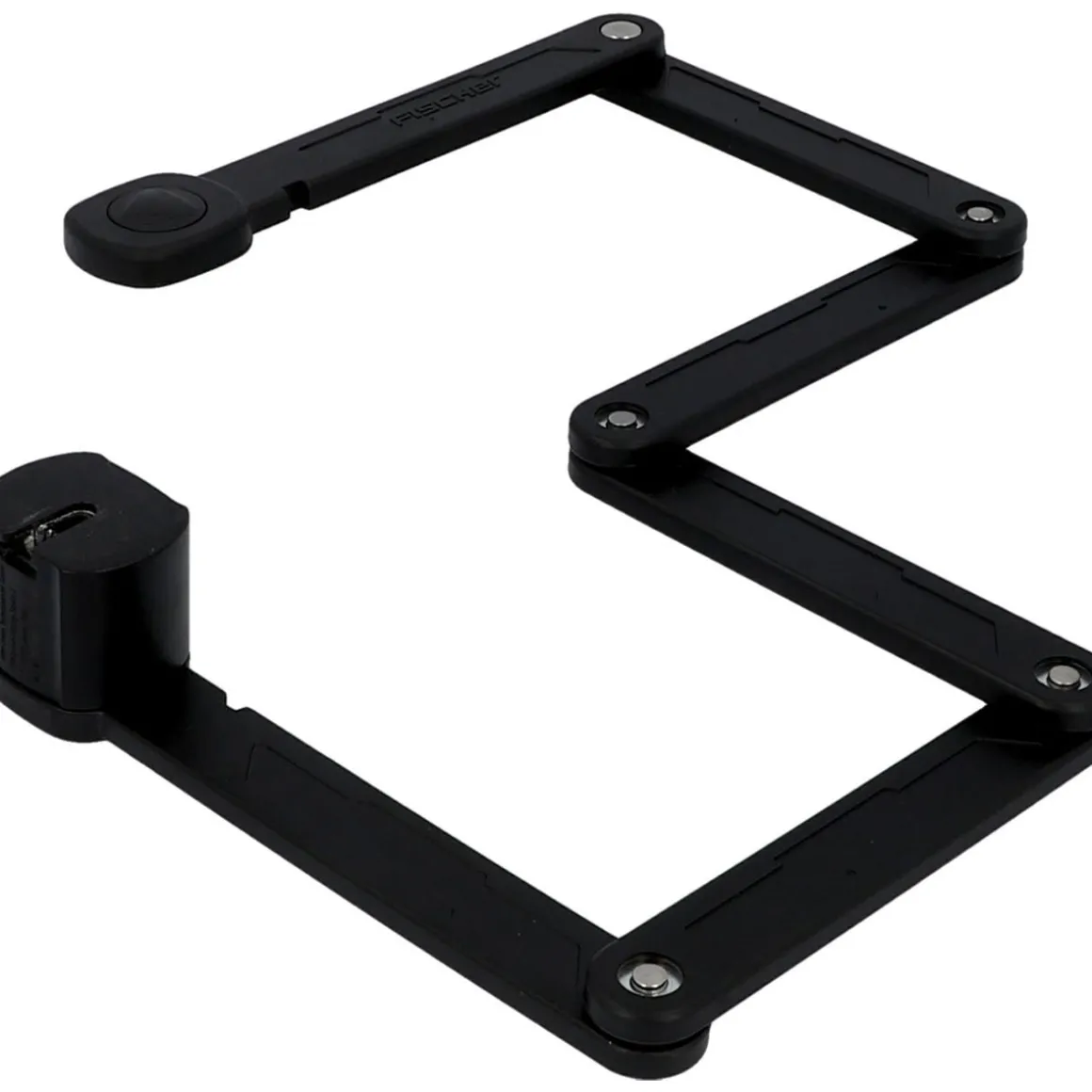 Fischer Bikes Faltschloss mit Halter 85 cm