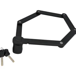 Fischer Bikes Faltschloss mit Halter 85 cm