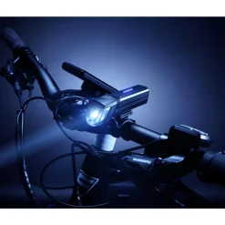 Fischer Bikes LED-Akku-Beleuchtungs-Set 3-teilig