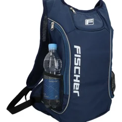 Fischer Bikes Rucksack mit Blinkfunktion blau