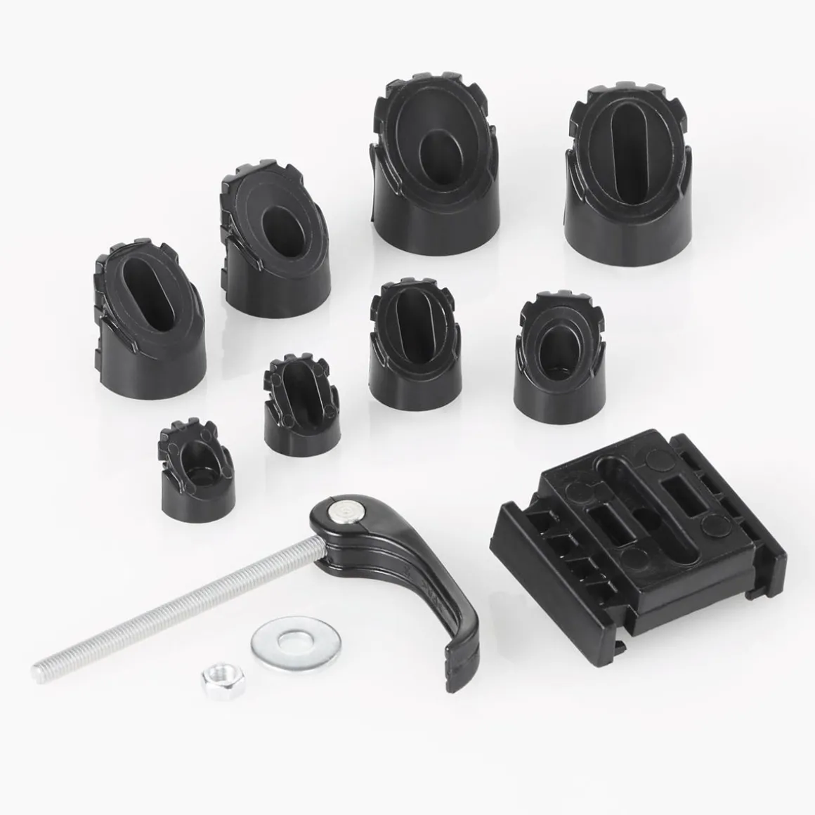 Fischer Bikes Spritzschutz-Set 26-29 cm schwarz