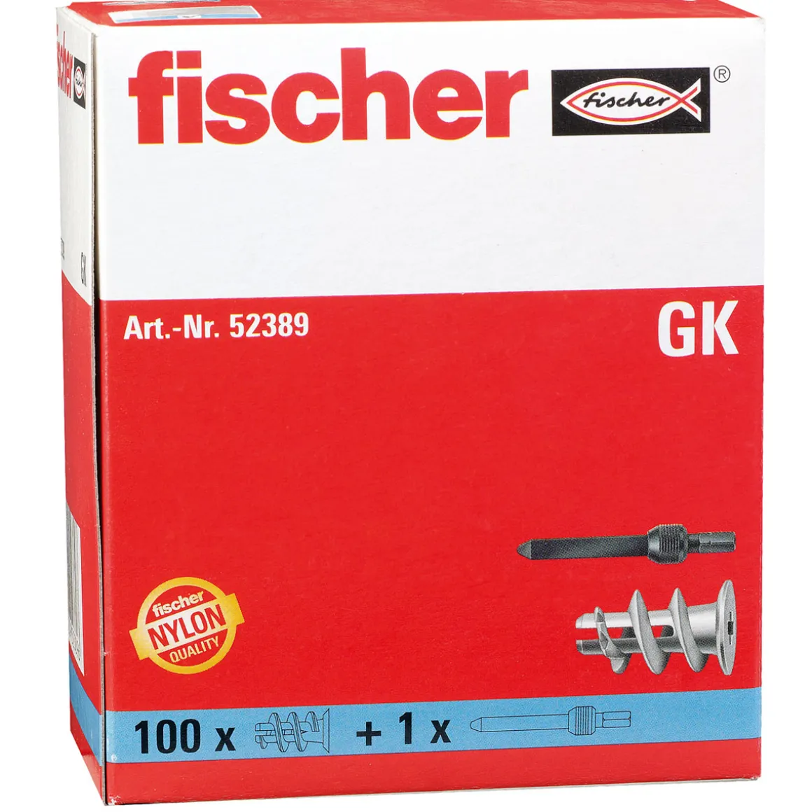 FischerGipskartondübel 100 Stück