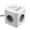 Flector 3-Fach Steckdosenwürfel inkl. USB 1,4 m