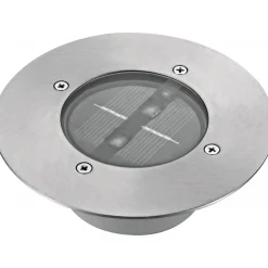 Flector Garten LED-Solar-Bodeneinbauleuchte rund