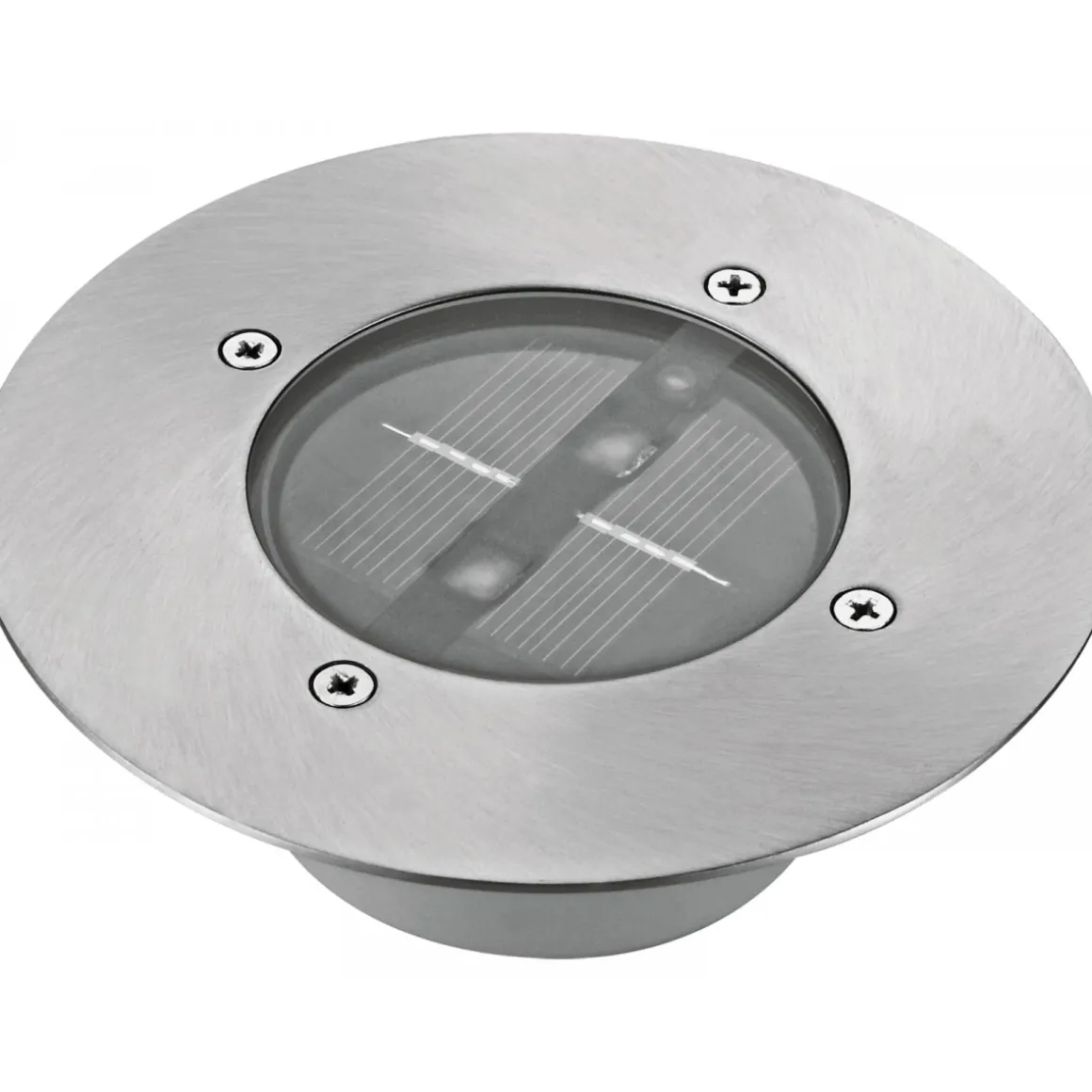 Flector Garten LED-Solar-Bodeneinbauleuchte rund